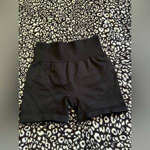 🥰SOLD🥰 Black Gym Biker Shorts.